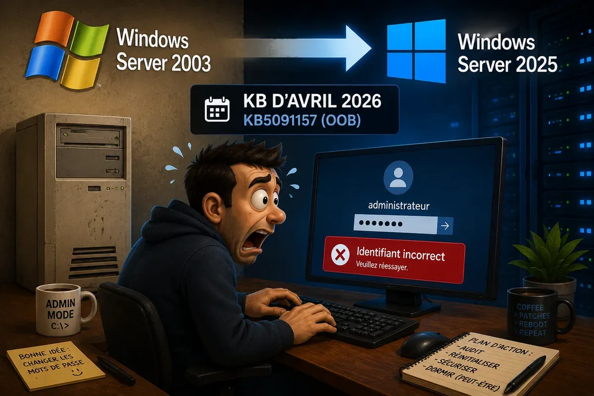 Active Directory : quand une mise à jour révèle 20 ans d’historique